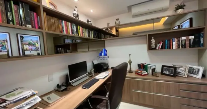 Apartamento à venda le parc r$ 2.450.000,00, 3 suítes, escritório, armários, 3 garagens, dependência!