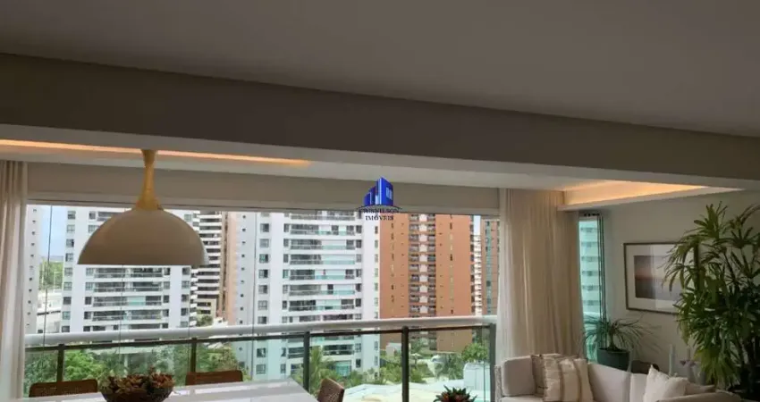 Apartamento à venda le parc 166,00 m², nascente, r$ 2.435.000,00, decorado, 3 suítes, varanda gourmet decorada!