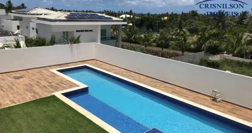 Casa à venda em busca vida, condomínio buscaville r$ 3.800.000,00, vista mar, piscina grande, área construída 550,00 m²!