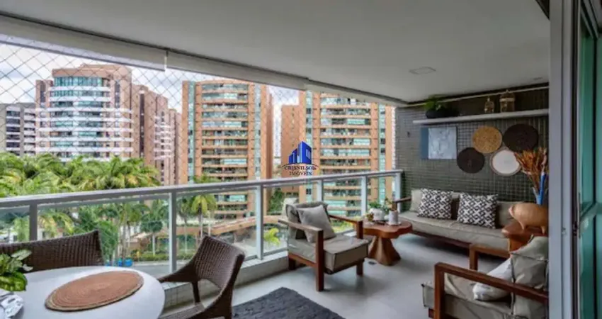 Apartamento à venda forest ville alphaville r$ 1.680.000,00 varanda gourmet, 3 suítes sendo 1 suíte máster com closet, armários, 2 vagas de garagem, 141 m².