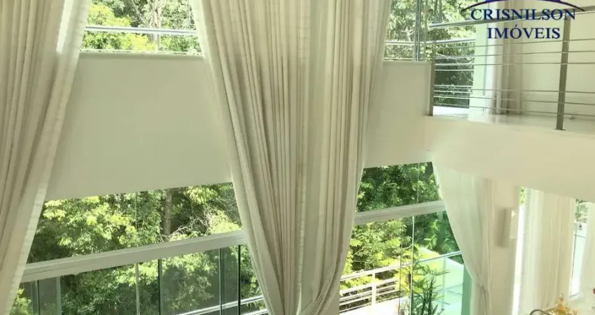 Casa à venda alphaville i salvador, r$ 4.500.000,00, decorada, 4 suítes, suíte máster com closet e hidromassagem, varanda gourmet, piscina!