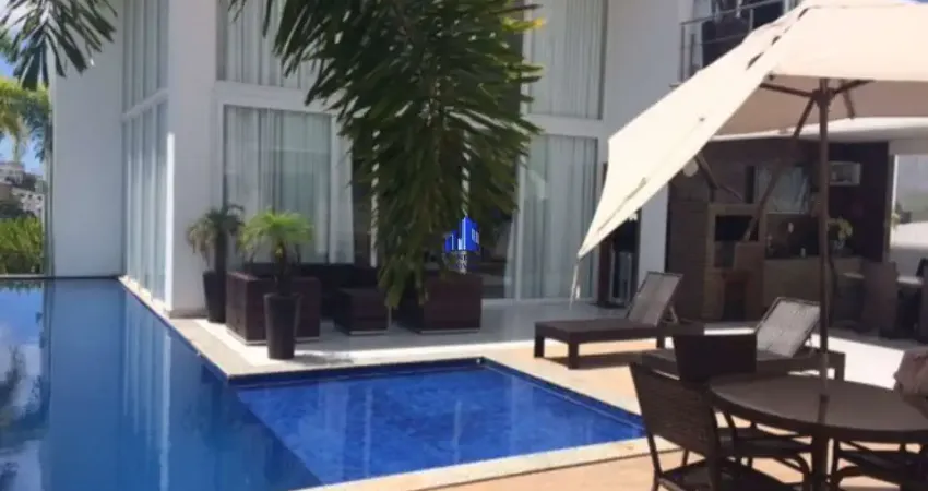 Alphaville ii salvador casa à venda r$ 5.500.000,00, porteira fechada, energia fotovoltaica, 600 m² de área construída, piscina, espaço gourmet!
