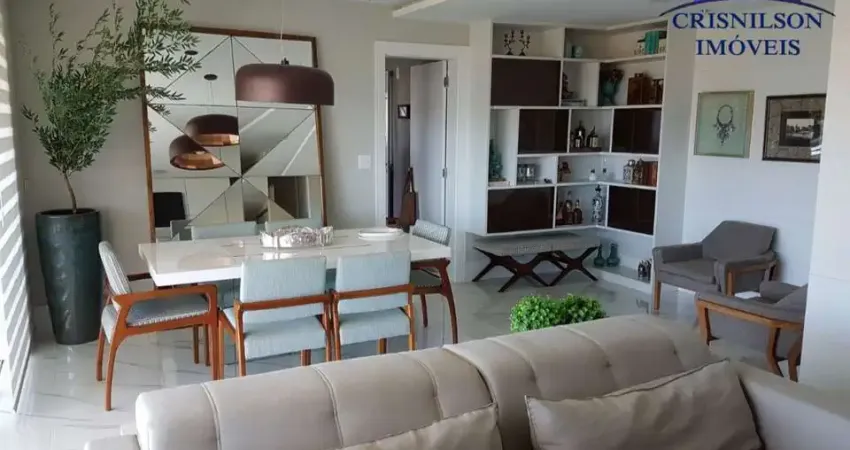 Apartamento à venda r$ 1.910.000,00, greenville etco 172, m², 4/4 sendo 3 suítes, decorado, vista mar, nascente, armários, varanda gourmet!