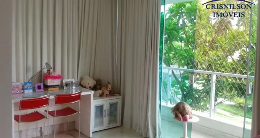 Casa à venda alphaville i salvador, 5 suítes, decorada, espaço gourmet, armários, r$ 3.950.000,00!