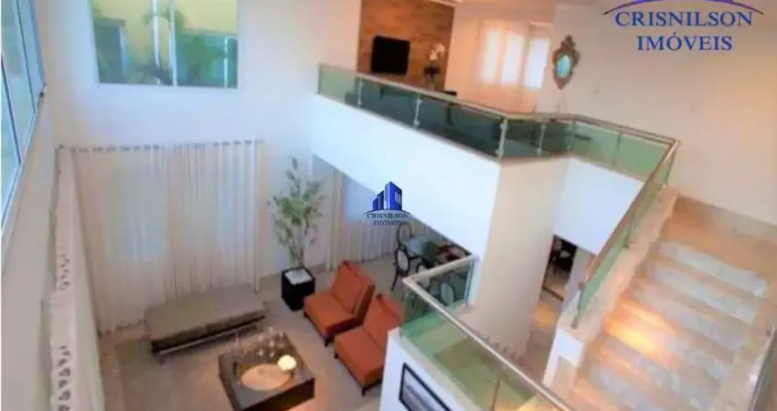 Casa à venda em condomínio alphaville i salvador, r$ 5.300.000,00, decorada, 5 suítes, 720 m², armários, garagem grande, piscina!