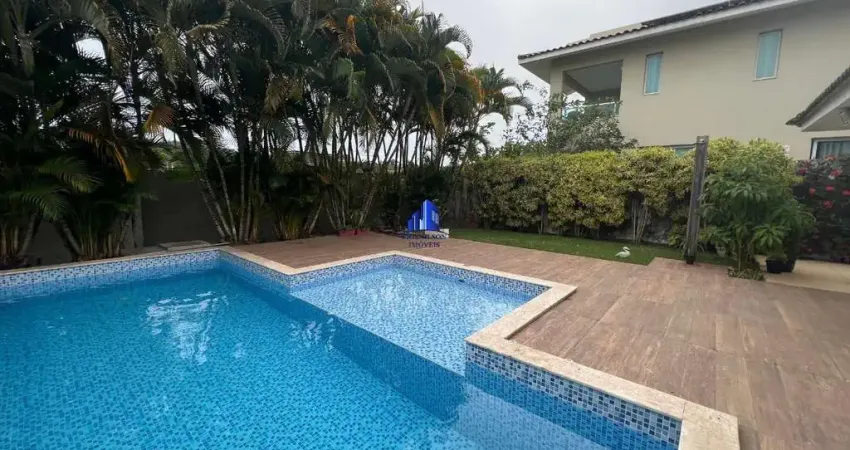 Casa à venda alphaville ii salvador r$ 3.100.000,00 oportunidade, piscina, área gourmet, 4 suítes, garagem 04 carros, terreno 530 m², casa 300 m².