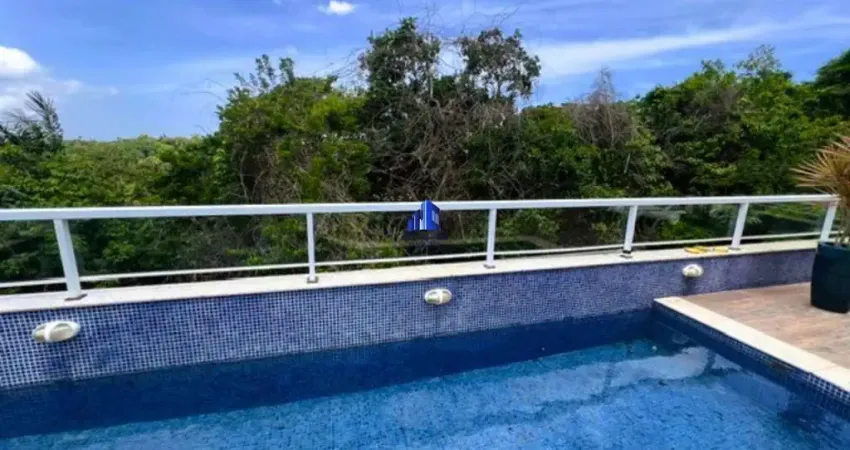 Casa à venda alphaville i salvador r$ 5.600.000,00 piscina, varanda gourmet, 5 suítes, closets, garagem coberta para 05 carros, armários, casa 650 m², terreno 750 m²!