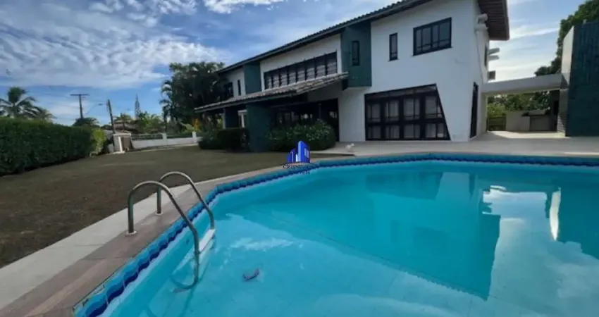 Casa à venda condomínio encontro das águas r$ 2.950.000,00 piscina, 5 suítes, terreno grande 5.500,00 m², casa 550,00 m², garagem para 6 carros!