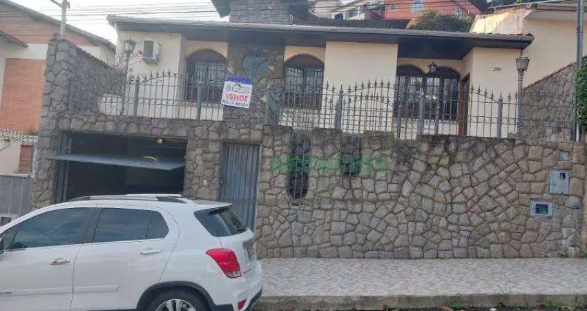 Casa para venda em juiz de fora, jardim do sol, 4 dormitórios, 1 suíte, 3 banheiros, 2 vagas