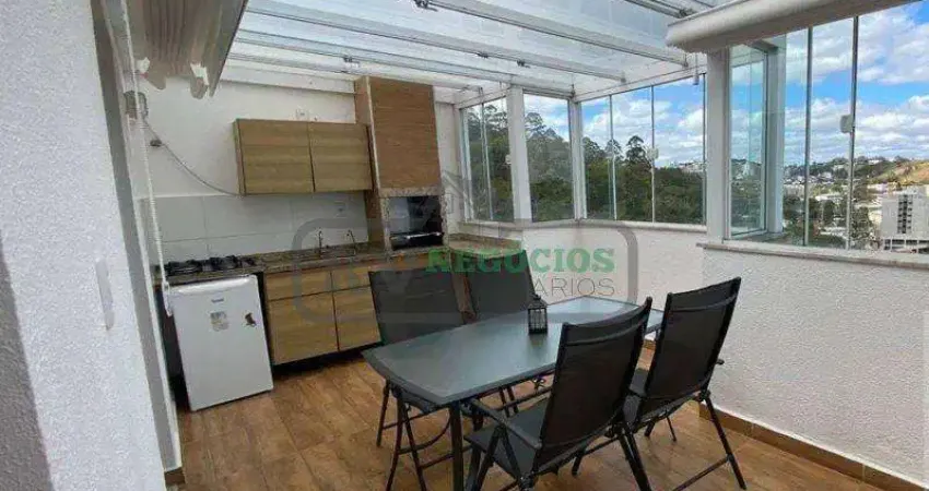 Cobertura para venda em juiz de fora, são pedro, 3 dormitórios, 1 suíte, 1 banheiro, 1 vaga