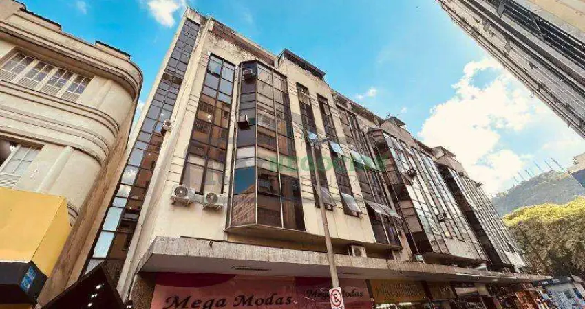 Sala comercial para locação em juiz de fora, centro, 1 banheiro