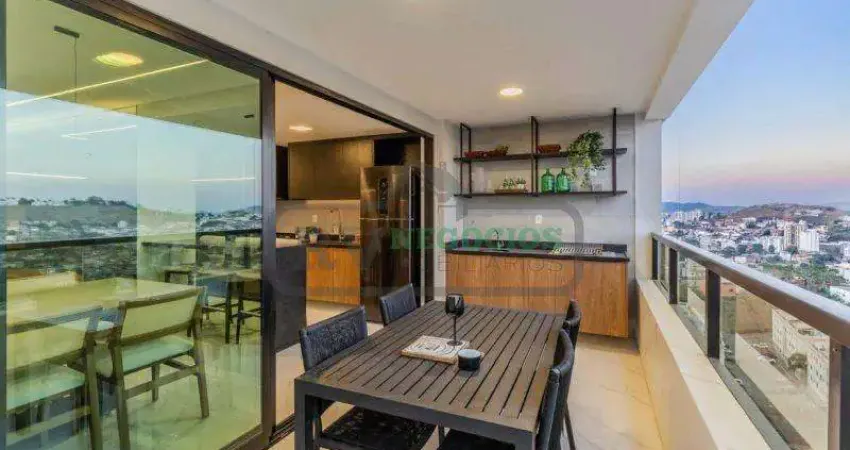 Apartamento para venda em juiz de fora, estrela sul, 2 dormitórios, 1 suíte, 2 banheiros, 2 vagas