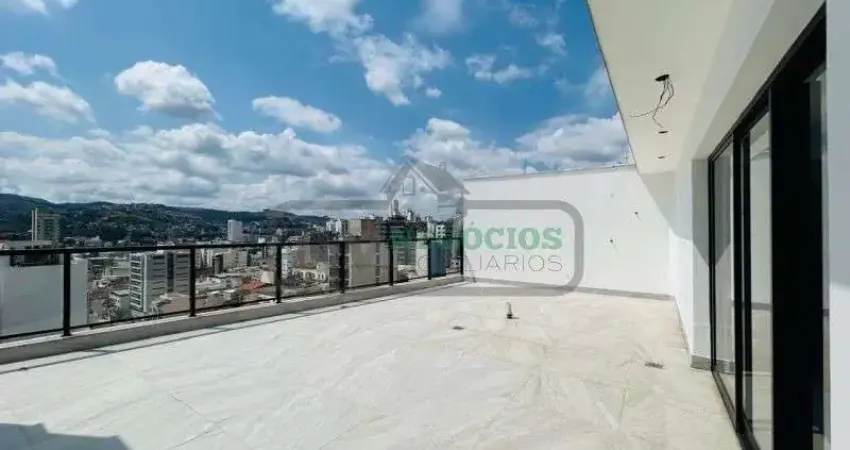 Cobertura para venda em juiz de fora, santa helena, 5 dormitórios, 4 suítes, 5 banheiros, 3 vagas