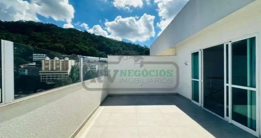 Cobertura para venda em juiz de fora, santa helena, 3 dormitórios, 1 suíte, 3 banheiros, 2 vagas