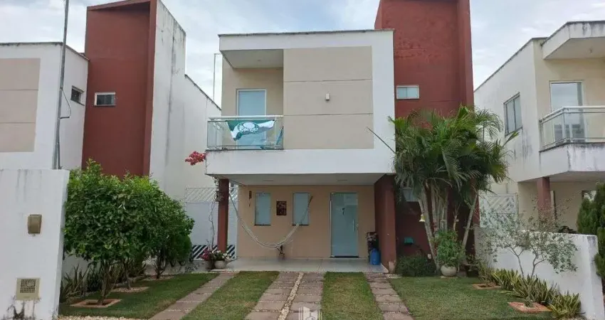 Vend-se excelente casa no condominio portal do araçagy ii - 3 quartos -- piscina