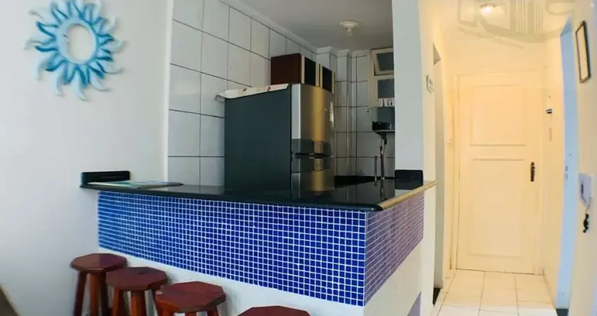 Apartamento para venda em guarujá, pitangueiras, 1 dormitório, 1 banheiro