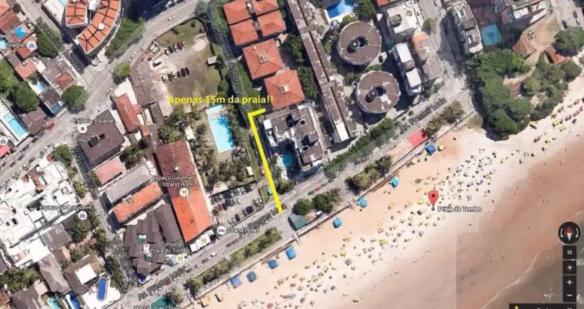 Apartamento para venda em guarujá, tombo, 2 dormitórios, 1 banheiro, 1 vaga