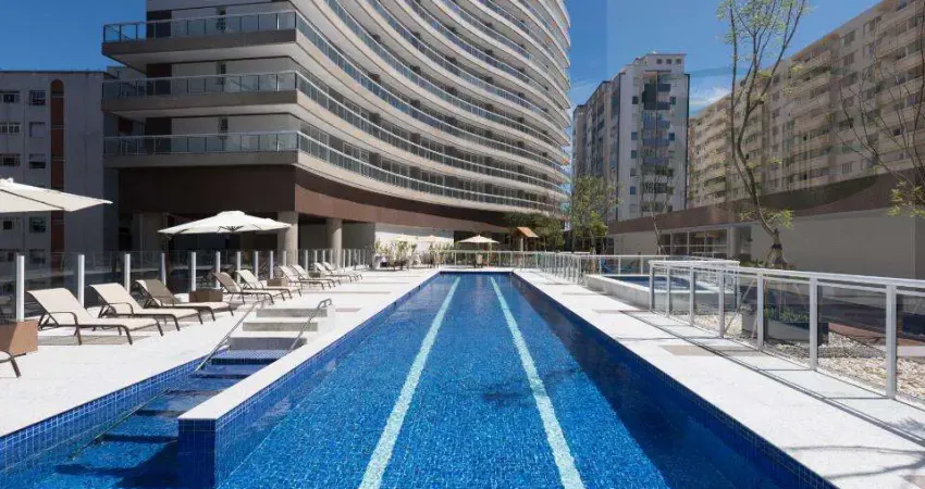 Apartamento para venda em santos, campo grande, 1 dormitório, 1 banheiro, 1 vaga