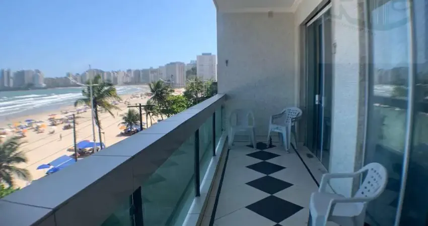 Apartamento para venda em guarujá, pitangueiras, 1 dormitório, 2 banheiros, 1 vaga