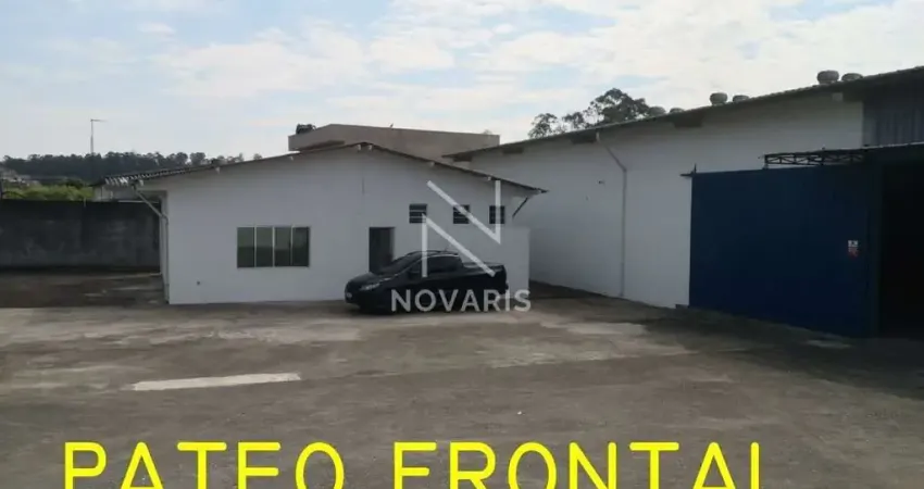 Galpão com 1100 m² área construída, terreno fechado, murado, com área total de 8000m²