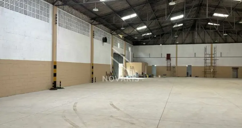 Galpão para locação - padrão industrial em taboão da serra - 2.400m² de terreno