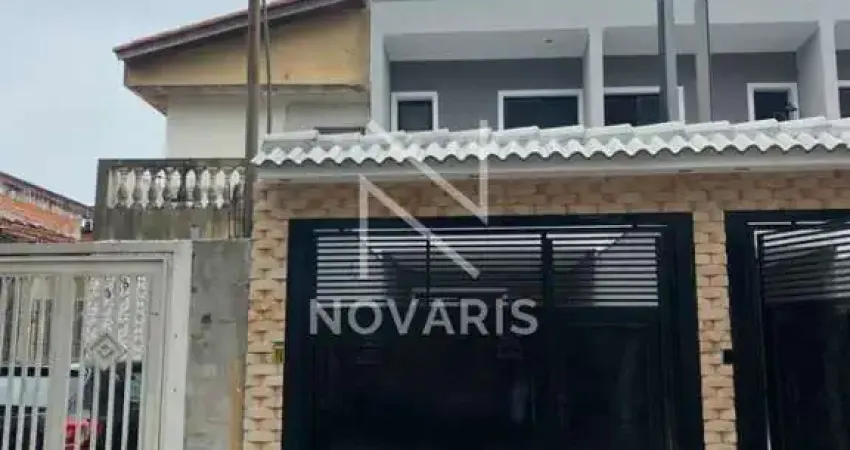 Sobrado novo - 3 dormitórios, sendo 1 suíte, 2 banheiros, 2 vagas - campo grande