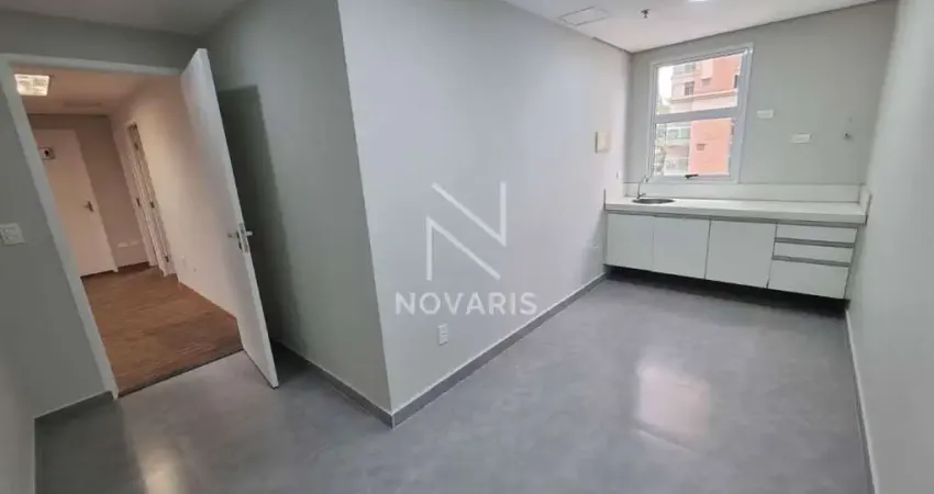 Conjunto comercial com 105 m² e 03 vagas de garagem no bairro brooklin paulista