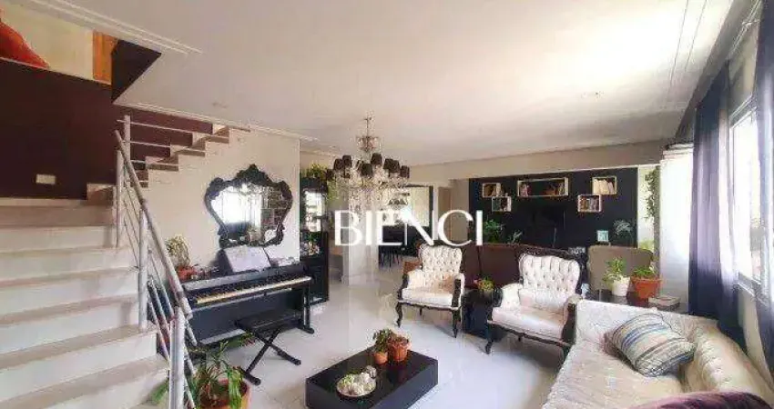 Apartamento triplex com 3 dormitórios à venda, 314 m² por r$ 2.700.000,00 - santa paula - são caetano do sul/sp