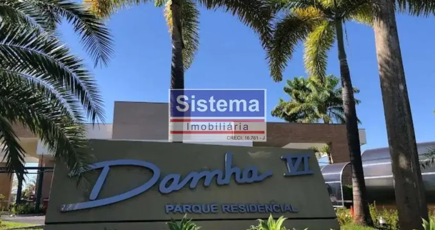 Terreno em condomínio fechado à venda no Parque Residencial Damha VI, São José do Rio Preto