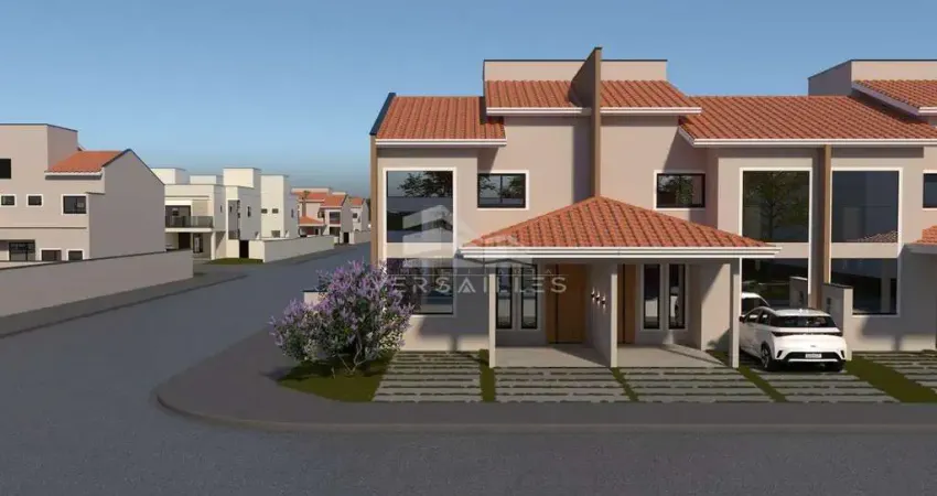 Sobrados em bloco 124,48m² residencial valença(venda no cinza)