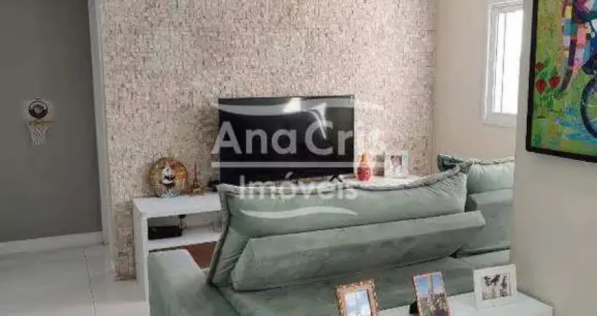 Apartamento à venda, 2 quartos, 1 suíte, 2 vagas, jardim stella - santo andré/sp