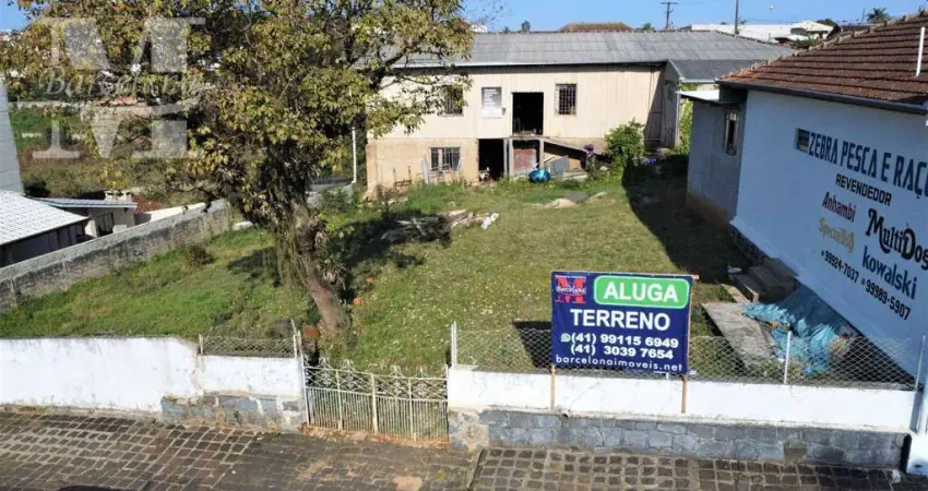 Ótimo terreno plano para locação 580m² avenida vicente machado