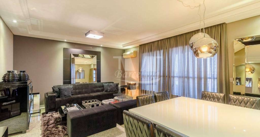 APARTAMENTO MOBILIADO ALTO PADRÃO NO JARDIM BOTÂNICO ANDAR ALTO 150 M2 ÁREA ÚTIL  3 VAGAS CHURRASQUEIRA ÓTIMA LOCALIZAÇÃO