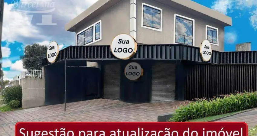 Loja de esquina. 130 m² . santa quitéria/portão. sendo completamente atualizada.