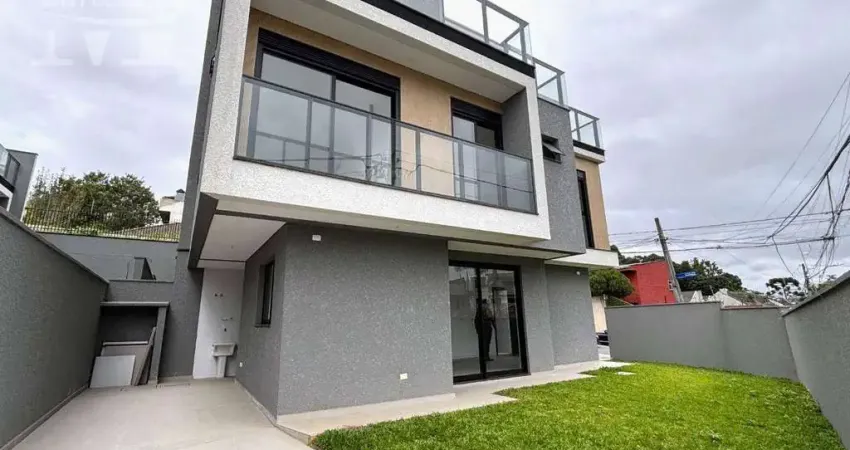 SOBRADO TRIPLEX, EXCELENTE LOCALIZAÇÃO CHURRASQUEIRA – SACADA E ROOFTOP - PILARZINHO - 3 QUARTOS, UMA 1 SUÍTE – PRÓXIMO AOS PARQUES TINGUI E TANGUÁ.