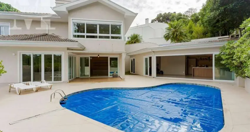 CASA ALTO PADRÃO NO CONDOMÍNIO AQUARIUS HILL, SEMI-MOBILIADA, 3 SUÍTES, 5 MINUTOS DO SHOPPING BARIGUI. BAIRRO ECOVILLE / CAMPO COMPRIDO. 3 VAGAS.