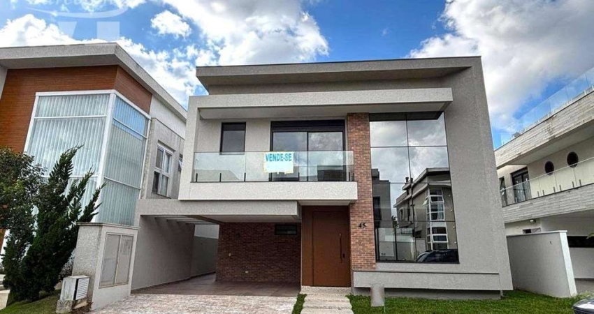 CASA NOVA DE ALTO PADRÃO NO HARMONY VILLAGE CONDOMINIUM, COM 310M², 4 SUÍTES.