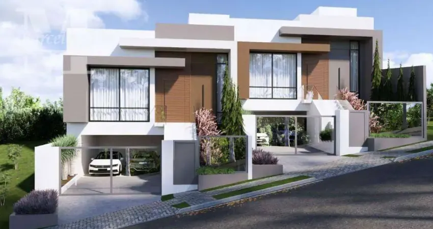 Casa térrea em construção com 198 m² no Twin House no Campo Comprido