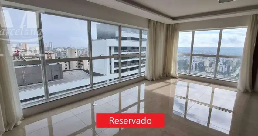 EDIFICIO VIVERE. 4 QUARTOS. 2 SUÍTES. 3 VAGAS. 193m² AREA ÚTIL. SEMI MOBILIADO