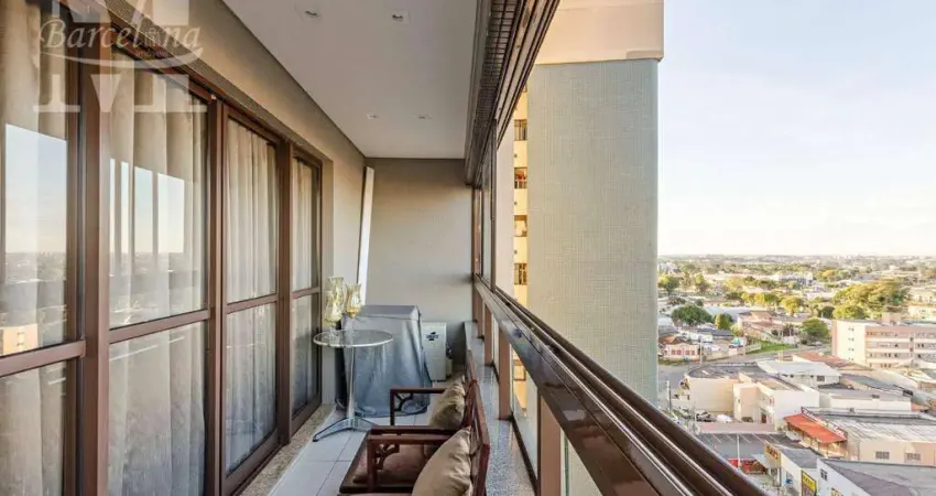 Apartamento para locação portal do botânico - cristo rei - 01 suíte - 03 vagas de garagem - 150 m² privativos.