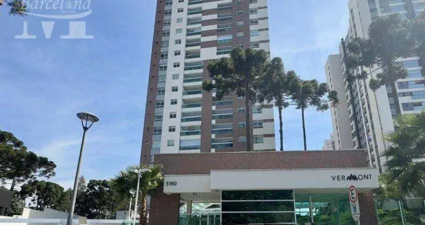 Apartamento para locação ecoville – ed vermont – sacada- condomínio clube - piscina