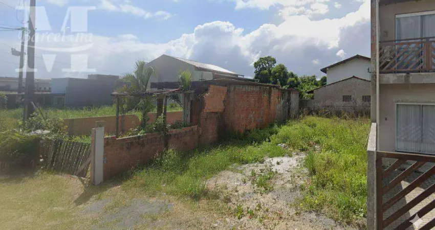 Terreno em itapoá com parcelamento direto com construtor. ótima localização. r$ 35.000,00 entrada