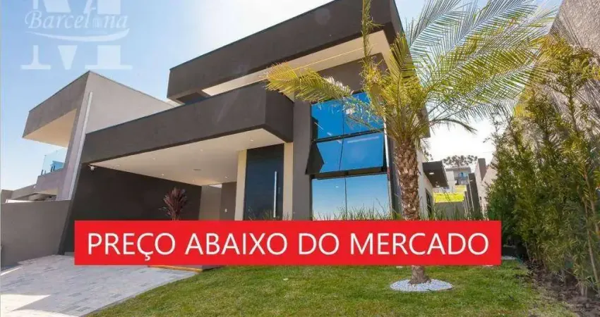 Casa térrea à venda – condomínio monte verona – pé-direito duplo – 3 quartos – churrasqueira - 4 vagas