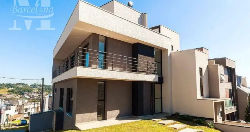 Casa alto padrão à venda - abranches – condomínio bom pastor – 3 quartos – sacada com churrasqueira.