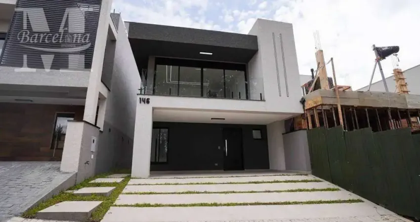 Casa nova à venda – condomínio paysage vivendas do bosque – 4 quartos – terraço – alto padrão