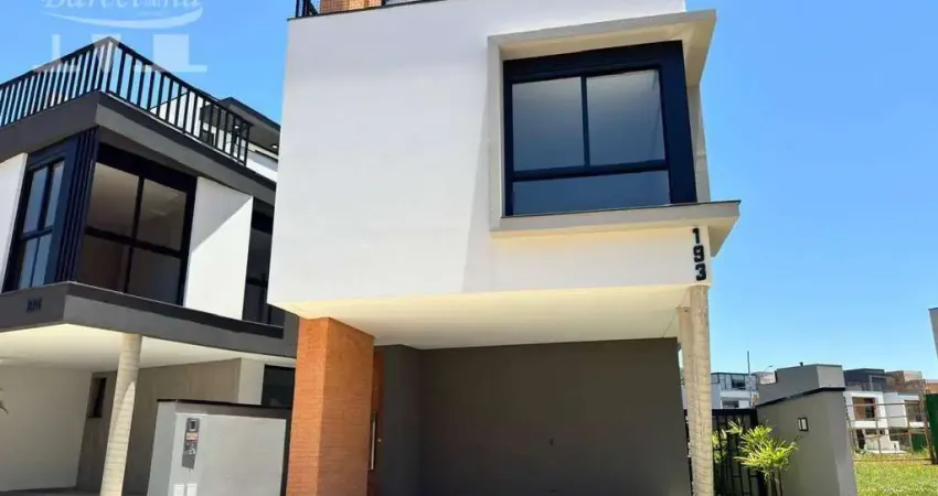 Casa nova à venda – condomínio paysage vivendas do parque – 3 suítes – terraço com churrasqueira – alto padrão