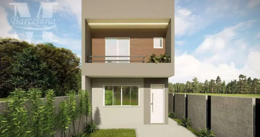 Sobrado à venda. residêncial quebec. são josé dos pinhais. 3 quartos/ 1 suíte. condomínio fechado.