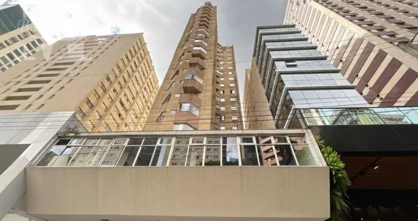 Studio semi-mobiliado com sacada - bairro bigorrilho - proximo ao parque barigui e muffato gourmet