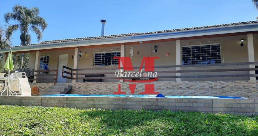 Tijucas Do Sul Campo Alto Chácara Com Casa 04 Quartos Piscina.