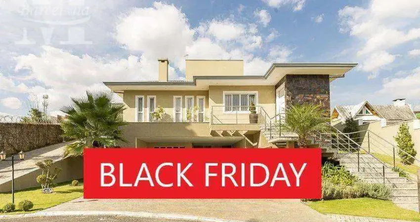 Curitiba - passaúna. condomínio 4 suítes piscina terreno 1.146 m² de área útil semi-mobiliada permuta